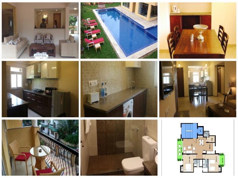 Veera Strand Park Apartamentos con servicio Calangute Exterior foto